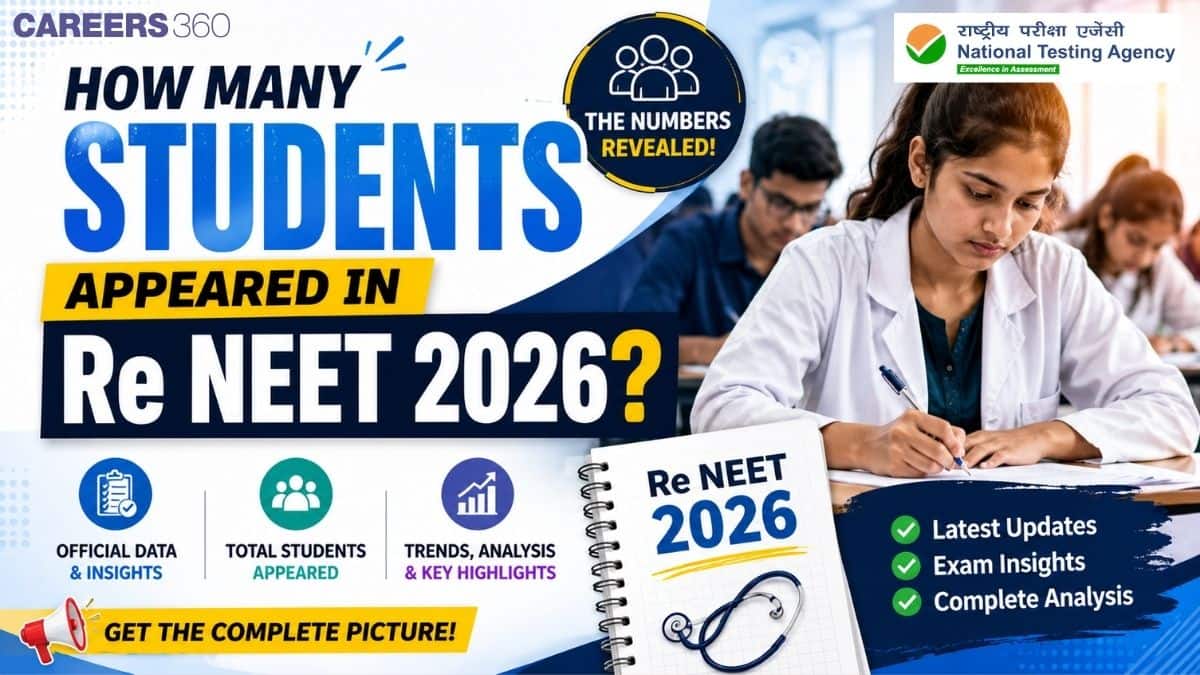 How Many Students Appeared in Re NEET 2026 Exam? Male & Female Total Candidates